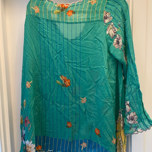 Johnny was green top. Flows sleeves size L - Picture 3 of 4